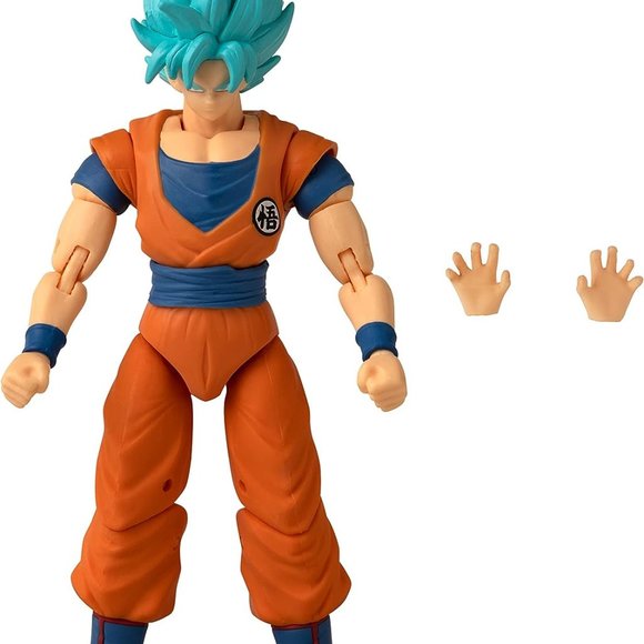 Dragon Ball Super Bandai America Dragon Stars Super Saiyan Blue Goku, Version 2 - Picture 7 of 7